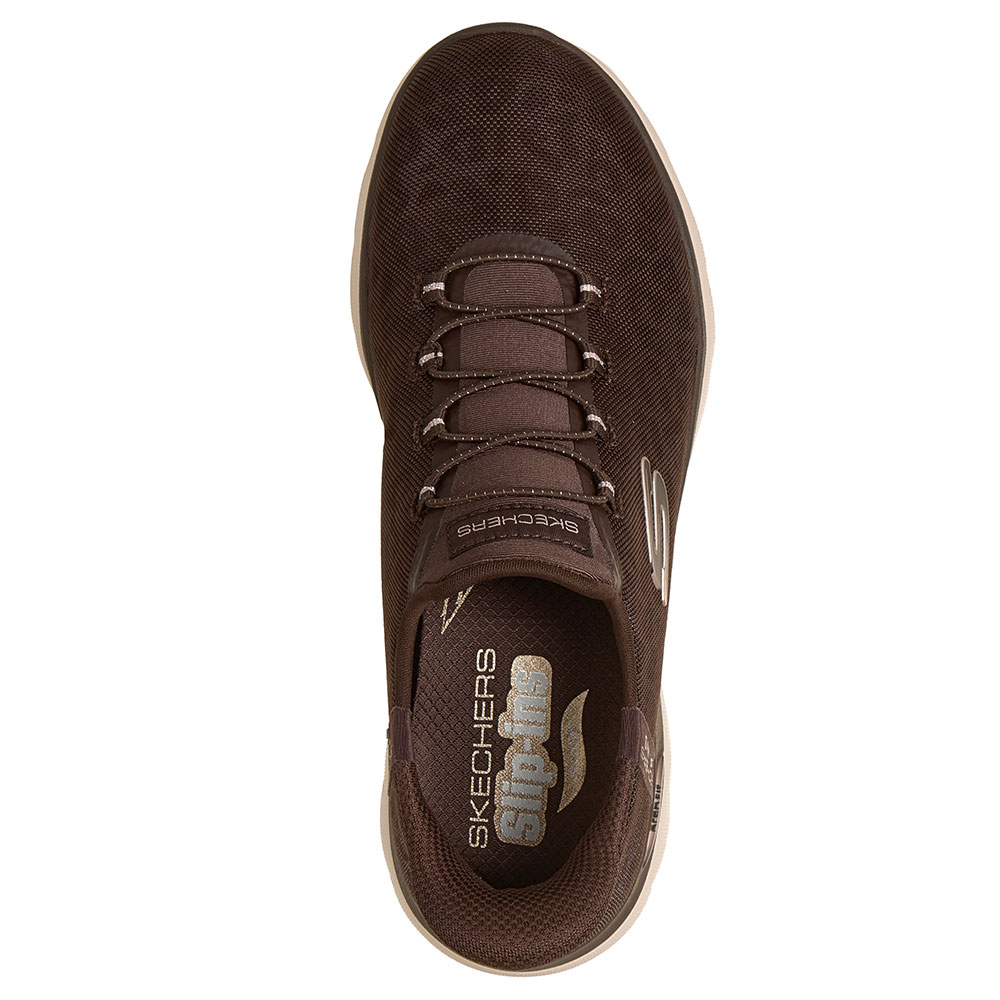 【SALE★半額 50％OFF】 スケッチャーズ レディース 150750 BRN ブラウン スリッポ...