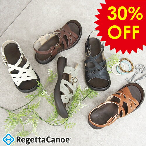 【SALE★30％OFF】リゲッタ カヌー レディース サンダル CJFD5368 グラディエーター...