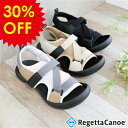 【Fashion THE SALE★30%OFF】リゲッタ カヌー サンダル レディース CJFD5370 スポーティー メッシュ フィールドソール バックスト...