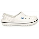 【今ならポイント20倍！】crocs クロックス 国内正規品 11016 Crocband White 100クロックバンド クロッグ サンダル 定番 ホワイト 白 ユニセックス メンズ レディース UNISEX 男女兼用 トレンド カジュアル シンプル リカバリーの商品画像