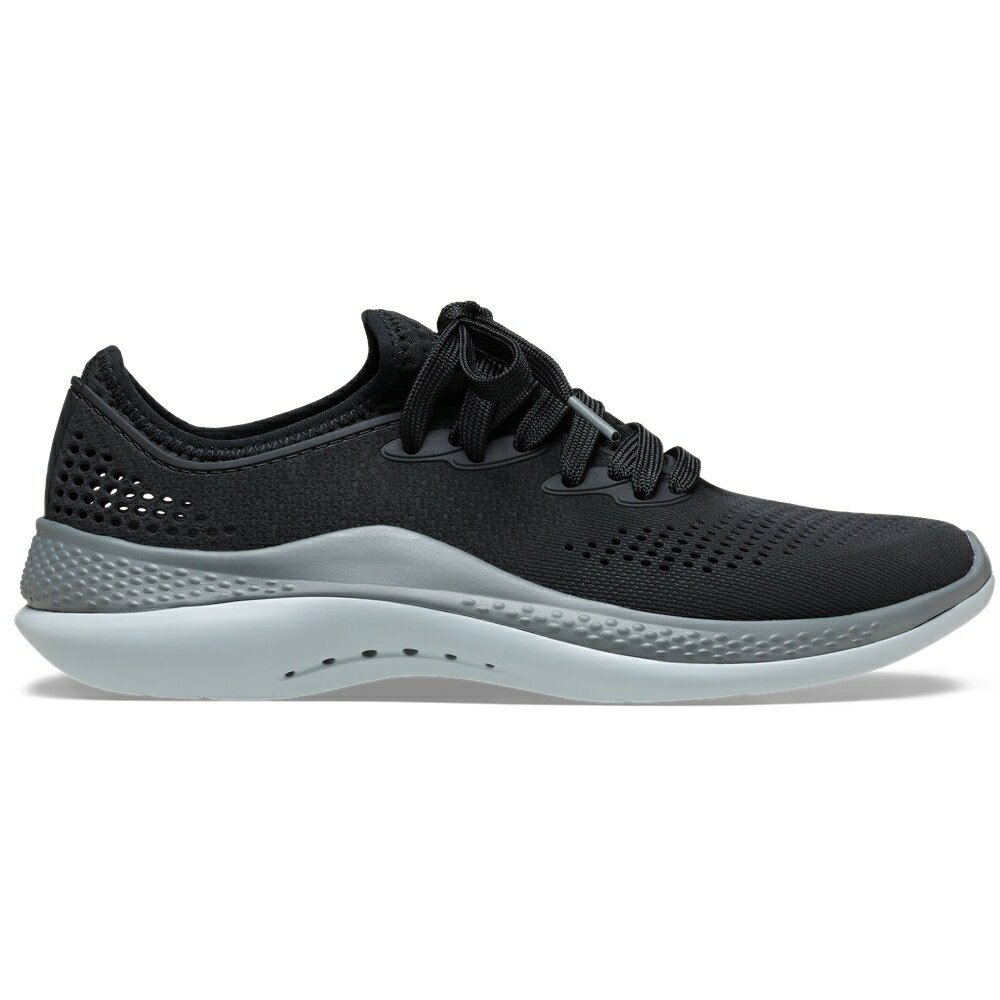 【アウトレット セール ★50％OFF】 crocs クロックス 国内正規品 206715 LiteRide 360 Pacer M Black/Slate Grey 0dd ライトライド 360 ペイサー メン スニーカー シューズ 靴 メッシュ スポーティー ブラック 黒 メンズ