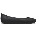 バリー パンプス 【今ならポイント20倍！】crocs クロックス 国内正規品 209384 Brooklyn Flat Black 001 ブルックリン フラット パンプス シューズ ブラック 黒 レディース 女性 トレンド カジュアル シンプル リカバリーサンダル 安定感 快適