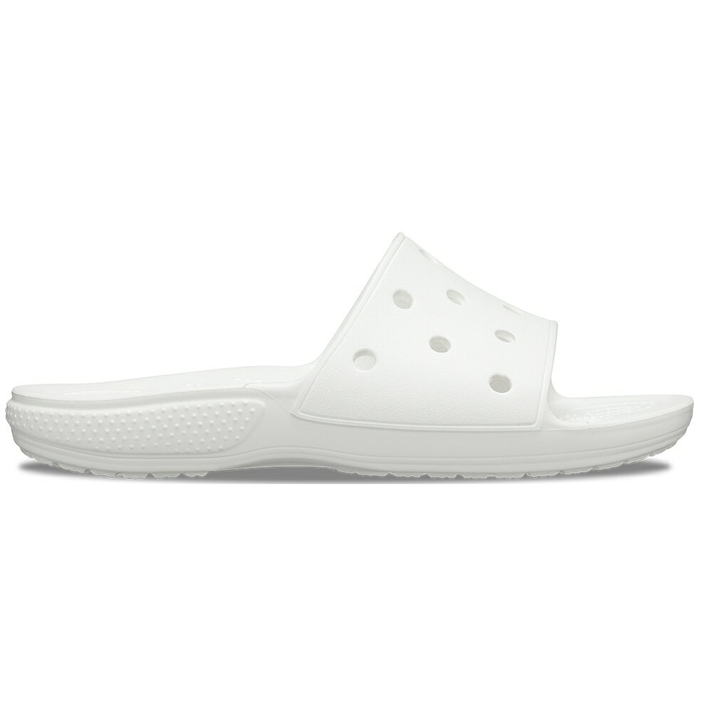 crocs クロックス 国内正規品 206121 Classic Crocs Slide クラシック クロックス スライド White ホワイト ユニセックス UNISEX 男女兼用 メンズ レディース MENS LADIES 男性 女性 サンダル