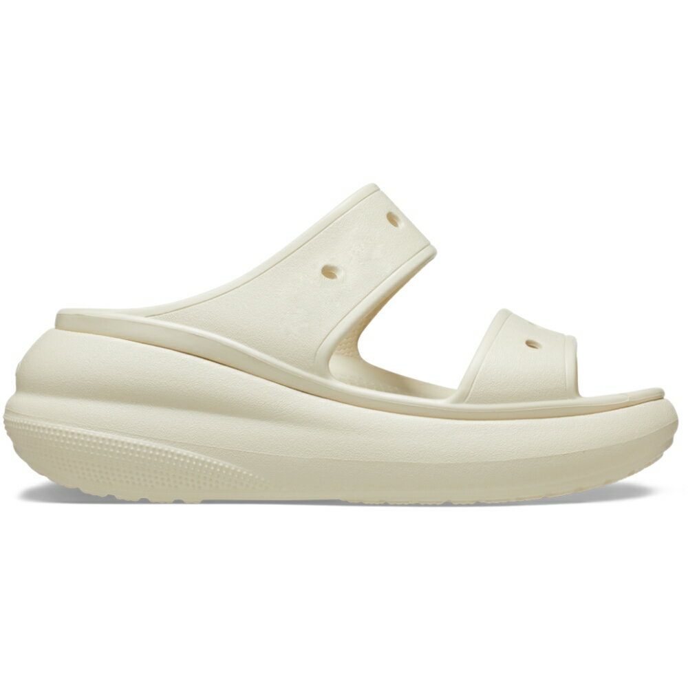 　crocs クロックス 国内正規品 207670 Crush Sandal クラッシュ サンダル Bone ホワイト アイボリー ユニセックス UNISEX 男女兼用 メンズ レディース MENS LADIES 男性 女性 サンダル