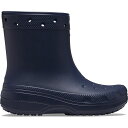 crocs クロックス 国内正規品 208363 Classic Rain Boot クラシック レインブーツ Navy ネイビー ユニセックス UNISEX 男女兼用 メンズ レディース MENS LADIES 男性 女性 レインブーツの商品画像