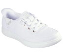 【今ならクーポンで600円OFF~最大1,200円OFF!】スケッチャーズ レディース スリップインズ SKECHERS 114815-wht スニーカー SKIP CUTE - B CUTE SWEET Slip-ins 手を使わず履ける ハンズフリー