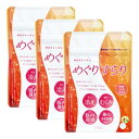【3袋まとめ買い】むくみ 冷え性 花粉症 腸内環境対策 サプリ めぐりすらり 【4つの 機能性表示食品】 ヒハツ抽出物加工食品 美容 健康 お試し 栄養 元気 ...