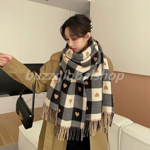 マフラー レディース 180cm×65cm チェック柄 心柄 大判 ストール ショール 暖かい 厚手 おしゃれ デート きれいめ かわいい 可愛い 冬 秋 女性 ギフト プレゼント クリスマス 母の日 彼女 送料無料 マフラー レディース 180cm×65cm チェック柄 心柄 大判 ストール ショール 暖かい 厚手 おしゃれ デート きれいめ かわいい 可愛い 冬 秋 女性 ギフト プレゼント クリスマス 母の日 彼女 送料無料
