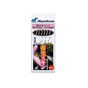 ハヤブサ HS400 蓄光スキンサビキ(堤防小アジ五目) 8-3 レッド | 釣具 釣り フィッシング(4)