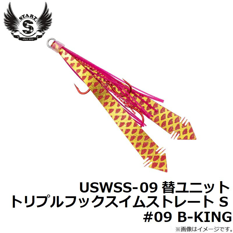 替ユニット トリプルフック スイムストレート S #09 B-KING の商品画像2枚目