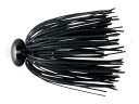 デプス ハイパーフットボールジグ 1/2oz シリコンスカート #28 ブラック/ブルーフレーク | 釣具 釣り フィッシング