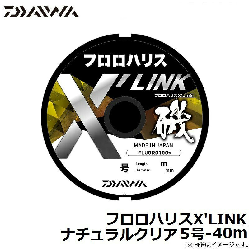 つり具のブンブン 楽天市場店のダイワ フロロハリスX'LINK ナチュラルクリア 5号-40m | 釣具 釣り フィッシング｜アングル3