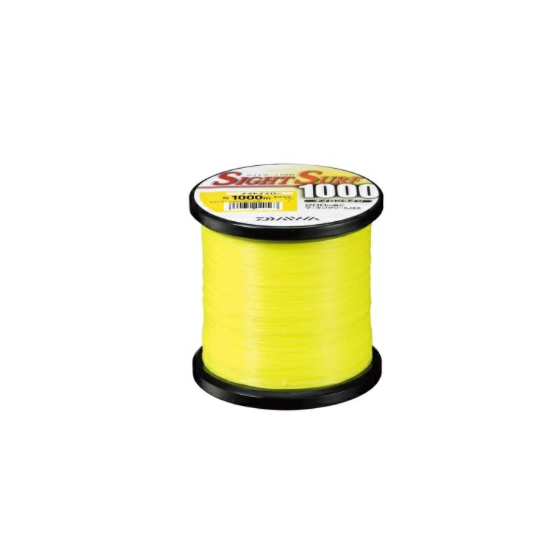 ダイワ サイトサーフ2 ナイトイエロー 4号-1000m | 釣具 釣り フィッシング