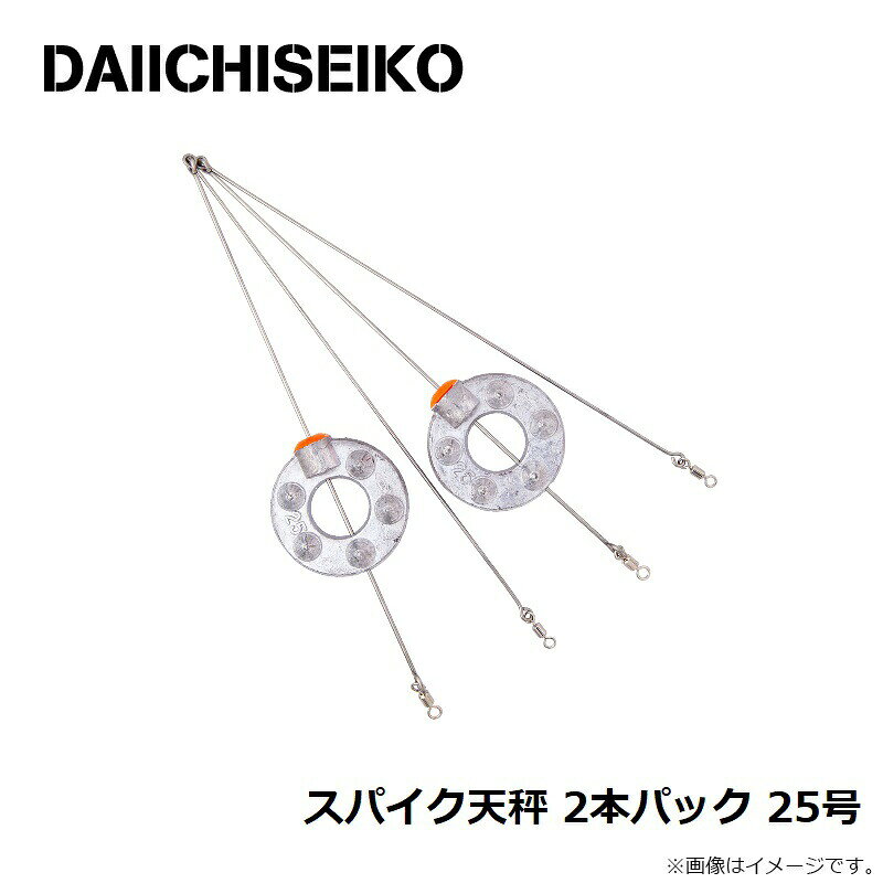 第一精工 スパイク天秤 2本パック 25号 | 釣具 釣り フィッシング