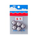第一精工 パックオモリ (小袋入) 丸型 5号 | 釣具 釣り フィッシング