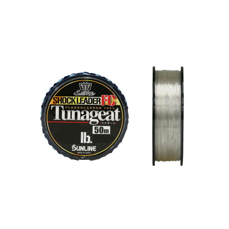 サンライン ソルティメイト ツナギートFC 50m 20lb #5 クリア | 釣具 釣り フィッシング