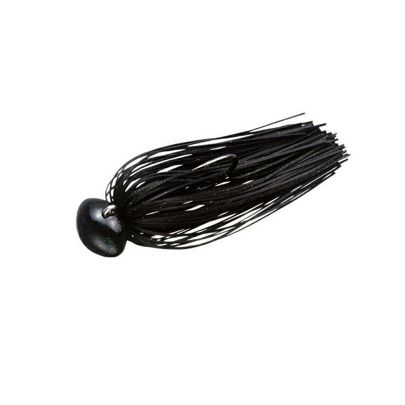 エバーグリーン フットボールジグ シリコンラバーモデル 3/8oz #101 菊元ブラック | 釣具 釣り フィッシング