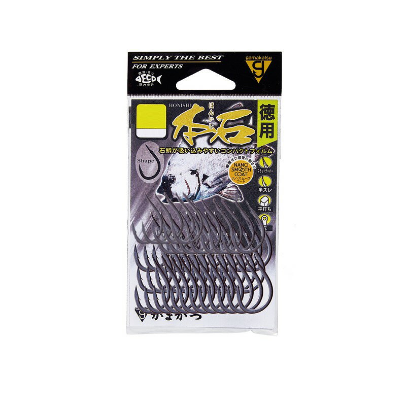 がまかつ 徳用 本石 10号 ナノスムースコート | 釣具 釣り フィッシング
