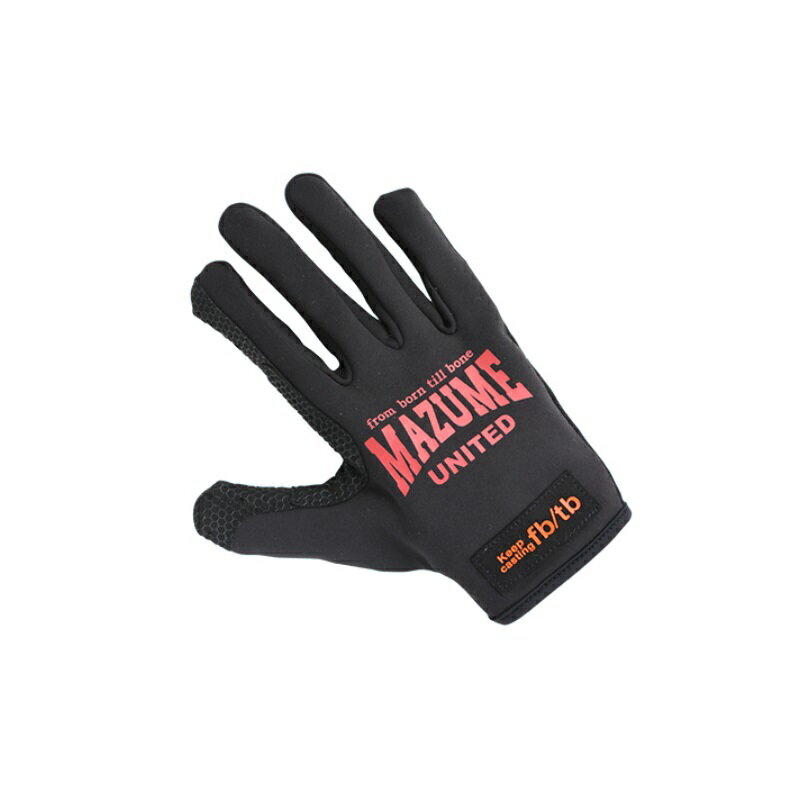 オレンジブルー MZGL-F740 MZライトグローブ ウインター 5本指 LL レッド | 釣具 釣り フィッシング