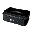 ジャッカル CiAN メッシュタックルケース L ブラック | 釣具 釣り フィッシング(4)