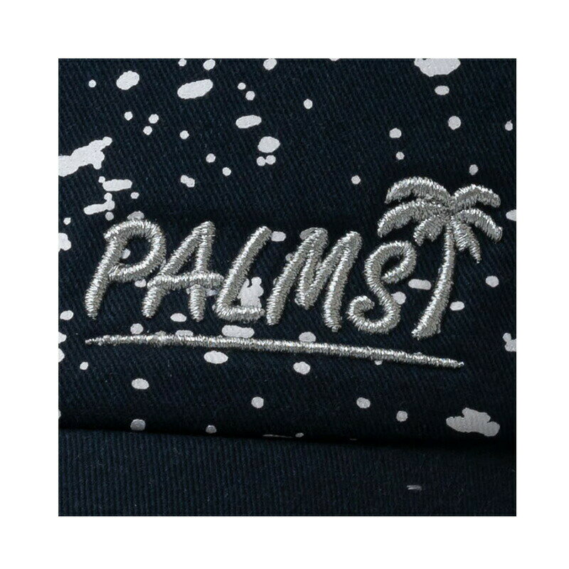 パームス PA-HMC/NA 飛沫柄メッシュキャップ ネイビー | 釣具 釣り フィッシング