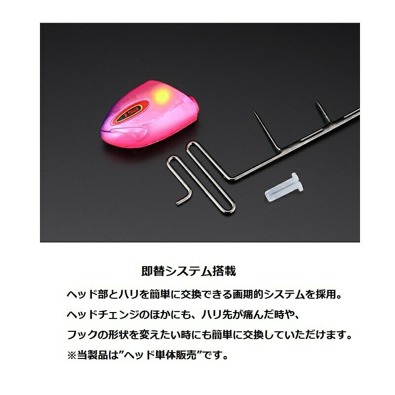 ジャッカル TG替鈎式アンチョビドラゴンテンヤ ヘッド 30号 イワシ | 釣具 釣り フ...