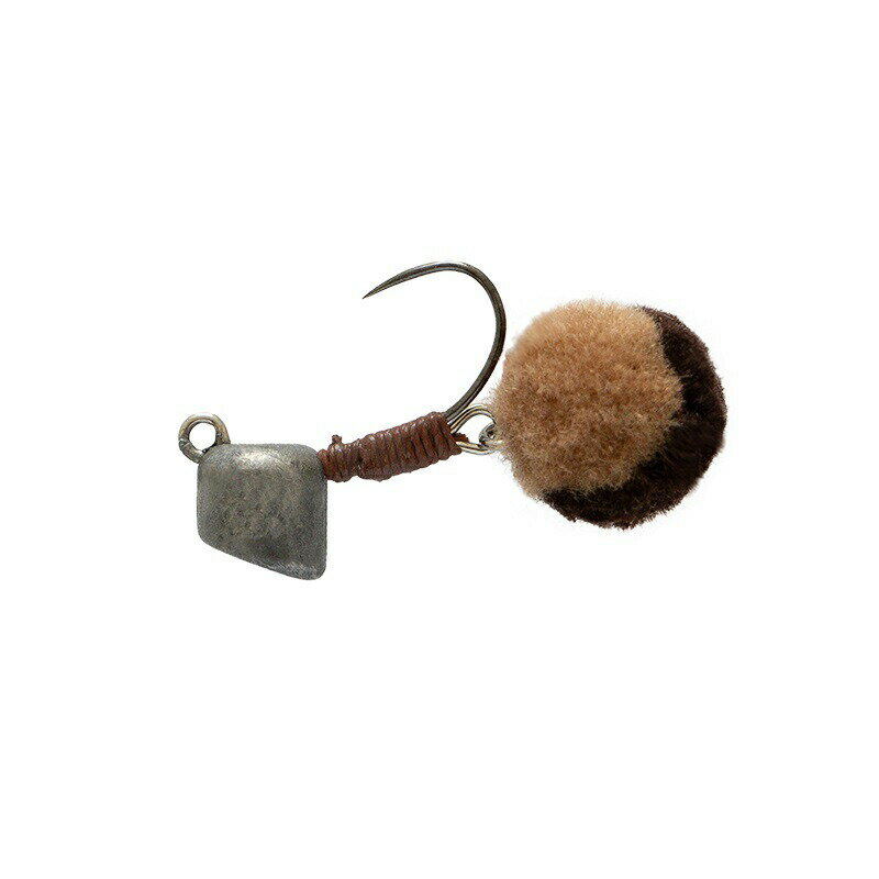 【ブラックフライデー 期間中 エントリーでP10倍！】ジャッカル エッグポンポン 2.0g チョコ | 釣具 釣り フィッシング