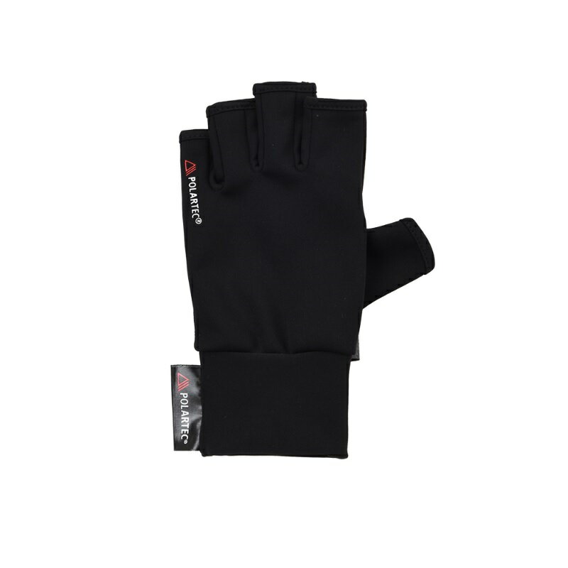 リバレイ 5435 RV ポーラテックハンドウォーマー L ブラック | 釣具 釣り フィッシング