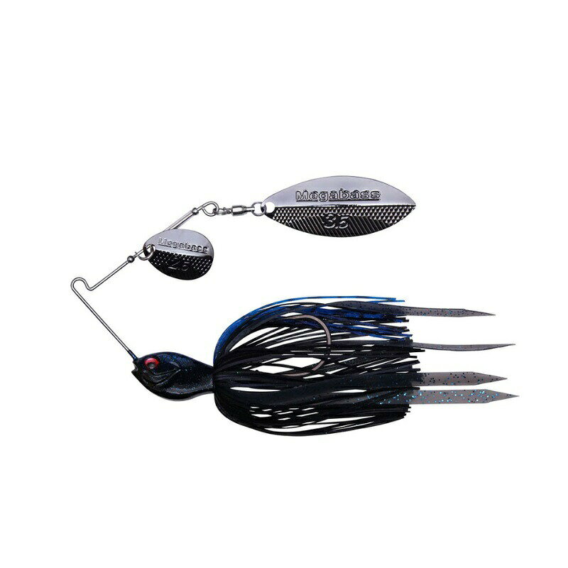 メガバス SV-3 3/8oz DW ダブルウィロー #ブラックブルー | 釣具 釣り フィッシング