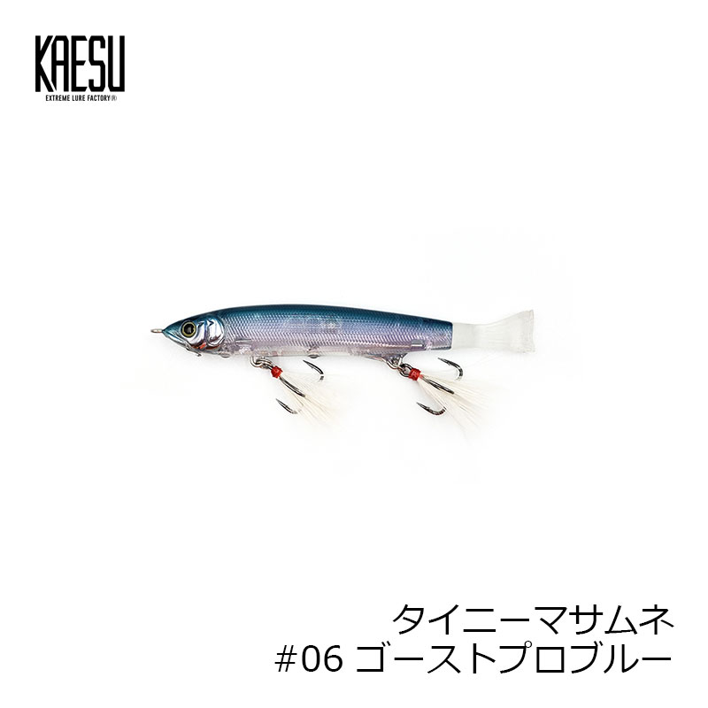 カエス タイニーマサムネ #06 ゴーストプロブルー | 釣具 釣り フィッシング r-bunbun-10003711 つり具のブンブン 楽天市場店 サンプル画像2