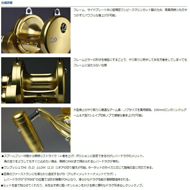 ダイワ シーライン LD 60 II SP | 釣具 釣り フィッシング r-bunbun-10007249 つり具のブンブン 楽天市場店 サンプル画像2