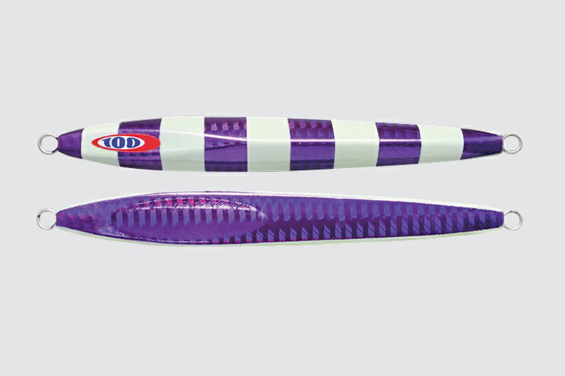 ジャッカル アンチョビメタル TYPE-2 130g パープル/グローストライプ | 釣具 釣り フィッシング