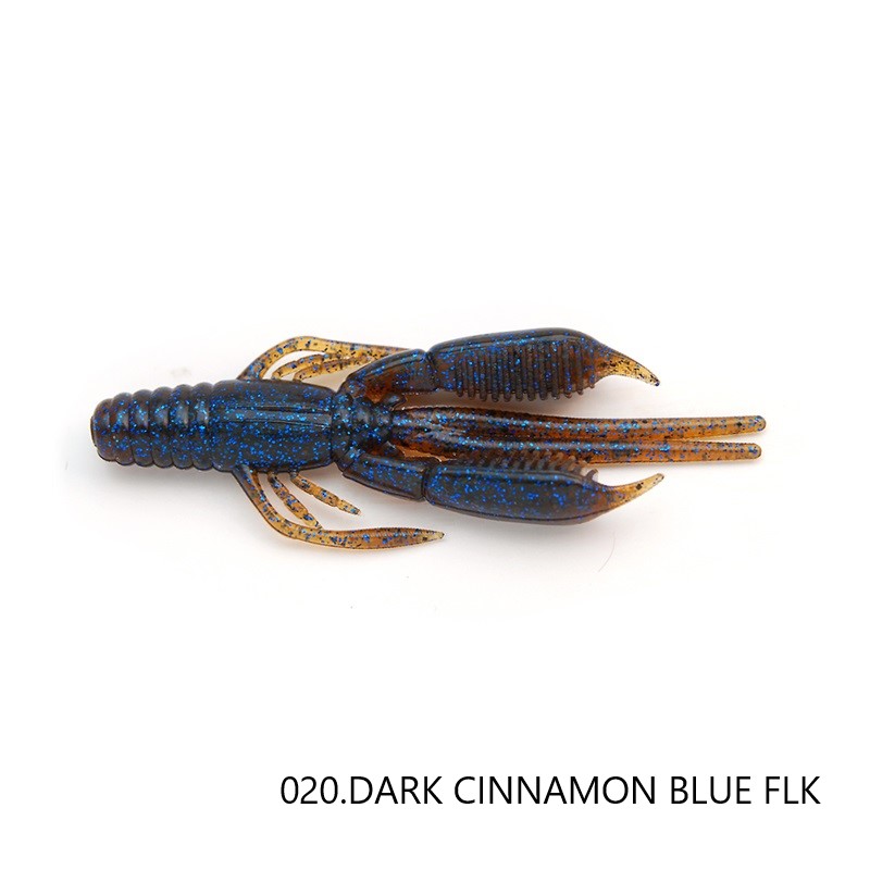レイドジャパン バトルホッグ 2.6インチ 020 ダークシナモン/ブルーフレーク | 釣具 釣り フィッシング