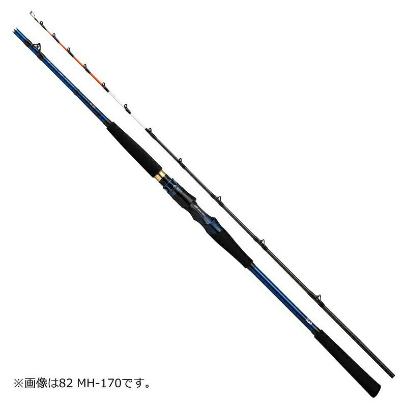 商品説明■SMTの高感度、ストレスゼロを目指したグリップ性能軽さは感度91で130g。感性領域設計システム ESS 採用。軽量高感度を実現する『AGS』。『SMT』搭載。『SMT』でしか獲れないアタリがある。理想のシートはその存在を感じさせないZERO_SEAT。仕様詳細■理想のシートはその存在を感じさせないZERO_SEAT電動リールと合わせたグリップ性能を追求したセンターグリップ採用。（カーボン繊維入りエアセンサー樹脂製）■『SMT』搭載評価の高い『SMT』を搭載。 感度と強度に優れ、繊細なアタリも表現してくれる。■SMT［スーパーメタルトップ］超弾性チタン合金を採用し、カーボン素材では不可能な驚くべき感度を実現する「SMT（スーパーメタルトップ）」。振動を長く伝える超弾性チタン合金をそれぞれの竿種に合わせてチューブラー（中空）やソリッド（ムク）構造にし、カーボンやグラス素材をハイブリッドして理想的な調子を追求している。■感度と軽量化を実現するAGS■AGS［エアガイドシステム］軽量・高感度のエアガイドシステム『AGS』。カーボンフレームの軽量性は飛距離とコントロール性能を向上。チタンと比較し約3倍の剛性をもつカーボンはラインを通して伝わるわずかな信号を吸収することなくダイレクトにブランクに伝える高感度を有する。シングルフット、ダブルフットともに更にサイズ・形状のバリエーションが充実。さらに新開発の軽量リング「Cリング（コバルト合金）」、「Nリング（シリコナイト）」を搭載した次世代『AGS』が登場。『AGS』の進化からますます目が離せない。■軽量化とグリップ性の向上実戦で鍛えられたフォルムはさりげなく美しい電動リールと合わせたグリップ性能を追求したセンターグリップ採用（カーボン繊維入りエアセンサー樹脂製）■ZERO_SEAT理想のシートはその存在を感じさせないリールシートの存在自体を忘れることができるようなレベルまで、STRESS　0を目指したフィット感、軽さ、操作性。そして、様々なファクターの最適なバランスを実釣での徹底的な検証で追求。■ESS［エキスパートセンスシミュレーション］感性領域設計システム『ESS』ロッドは曲がると、その方向と反対側に起きあがろうとするエネルギー（復元力）が発生する。これは、変形した（ひずんだ）ブランクが元に戻ろうとする「ひずみエネルギー」であり、竿の性能を左右する極めて重要なファクターである。DAIWAは、この「ひずみエネルギー」を解析・設計するシステムを開発。「どこが優れているか」「どこが足りないか」を数値で明確に把握するだけでなく、エキスパートの感性と呼ばれる領域までロッドに反映する事が可能。理想を越える竿を作り出す、革新的ロッド設計システム『ESS』。■X45ネジレ防止は「45°」が最適。パワー、操作性に革命をもたらすネジレ防止の最適構造。従来構造（竿先に対して0°、90°）に、DAIWA独自のバイアスクロス（±45°に斜行したカーボン繊維等）を巻くことで、ネジレを防ぎ、パワー・操作性・感度が飛躍的に向上。※ネジレに対して最も強い「45°」X構造をネーミングに採用。「Xトルク」は世界共通の商標として「X45」に呼称変更いたしました。■V-JOINT［V-ジョイント］スムーズな節の曲がりが理想の調子とパワーアップを実現。節の合わせ部分にDAIWA独自のバイアス構造を採用。合わせ部のスムーズな曲がりを実現し、パワー・レスポンス・感度が向上。■専用調子の追求91 深場においてもツノをシャープに意のままに操作可能なテクニカルモデル。アイテム別特徴■AIRコンセプトのもと、軽量化と操作性、感度を追求したシリーズ。「AGS」「SMT」を搭載することによって感度と操作性を実現。◎91 （9：1調子）目感度に優れた穂先によって小さいアタリを捉えて、瞬時に掛けていくことが可能な9：1調子。軽量でシャープな調子によりブレのないタイトなロッドコントロールと合わせを可能にする。水深150Mを超える深場においてもツノをシャープに意のままに操作可能なテクニカルモデル。付属品■クロロプレン製ロッドベルト■ベクトルダイワジッパー付竿袋DAIWA KYOKUEI YARIIKAダイワ 極鋭 ヤリイカ●品名：91 MH-154●全長（m）：1.54●継数（本）：2●仕舞（cm）：84●自重（g）：130●先径/元径（mm）：0.9/13.7●錘負荷（号）：80-150●適合クランプサイズ：SS●カーボン含有率（％）：98詳細はこちら
