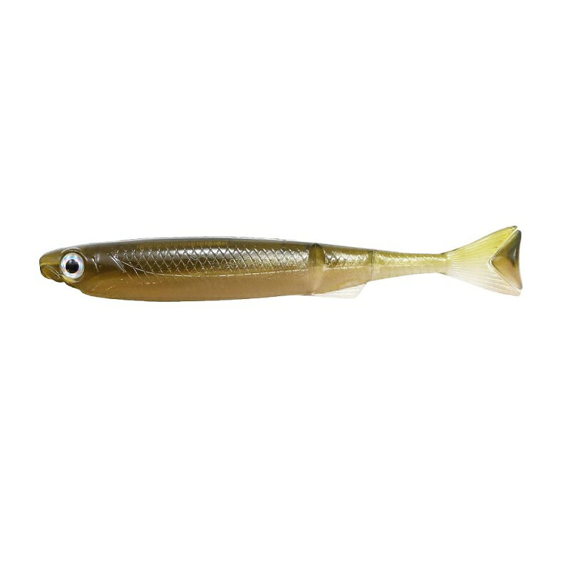【先着限定最大5,000円OFFクーポン 9/18〜】一誠 ライアミノー 4インチ(小魚ワーム) #72 AKシャッド(ゴールド) | 釣具 釣り フィッシング r-bunbun-10053475 つり具のブンブン 楽天市場店 パッケージ画像