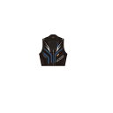 オーナー 9734 鮎渓流ライトフィットベスト2 ブラック/ブルー M | 釣具 釣り フィッシング