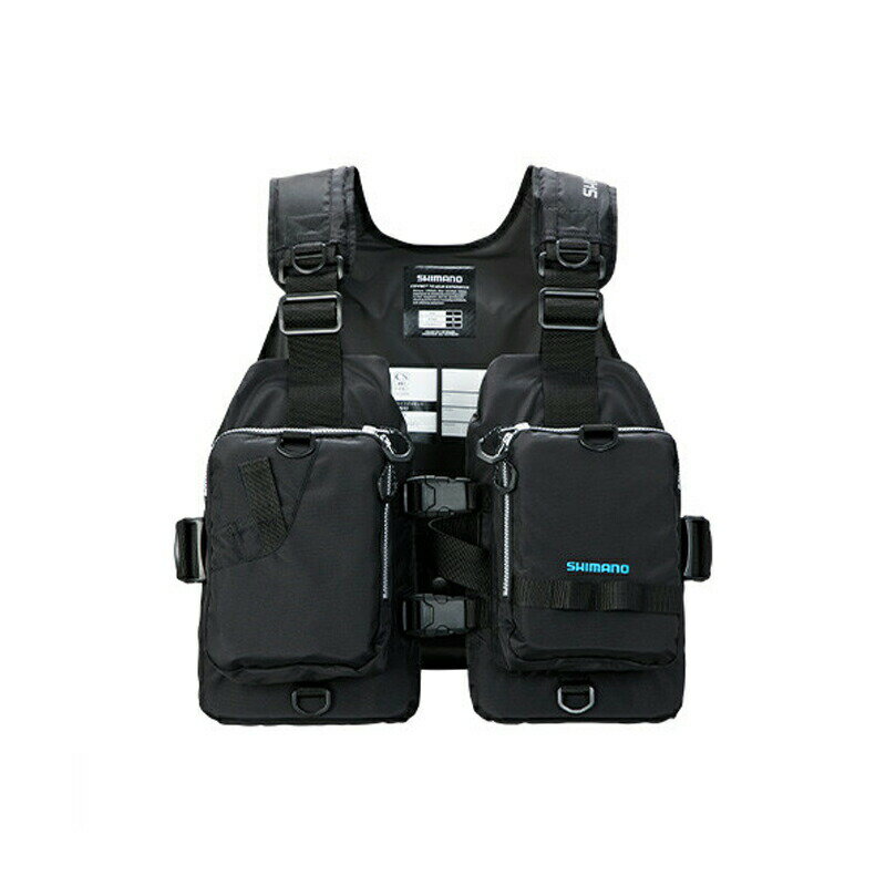 【ブラックフライデー 期間中 エントリーでP10倍!】シマノ VF-068T ゲームベストライト F ブラック | 釣具 釣り フィッシング