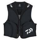 ダイワ DV-2124 CORDURA クールショートベスト ブラック M | 釣具 釣り フィッシング