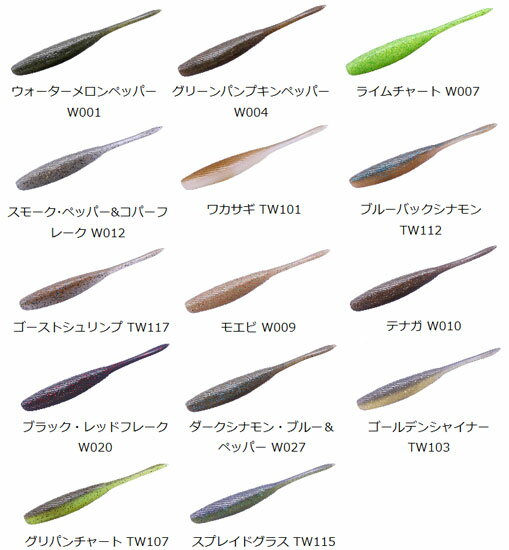 OSP ドライブスティック FAT 4.5インチ W001 ウォーターメロンペッパー | 釣具 釣...