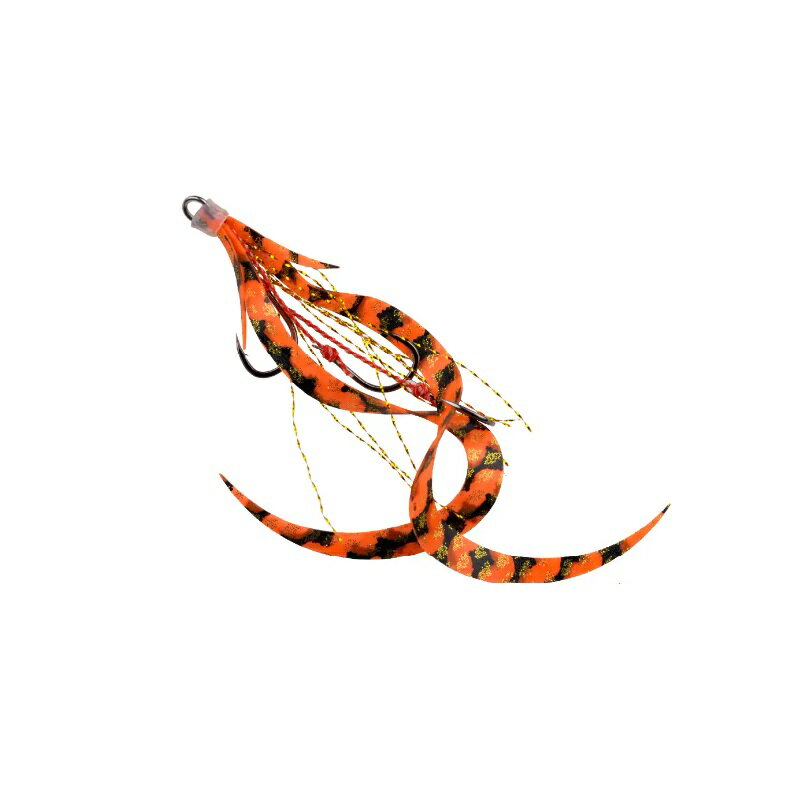 スタート UCM-06 替ユニット トリプルフックカーリー M #06 オレゼブSK | 釣具 釣り フィッシング