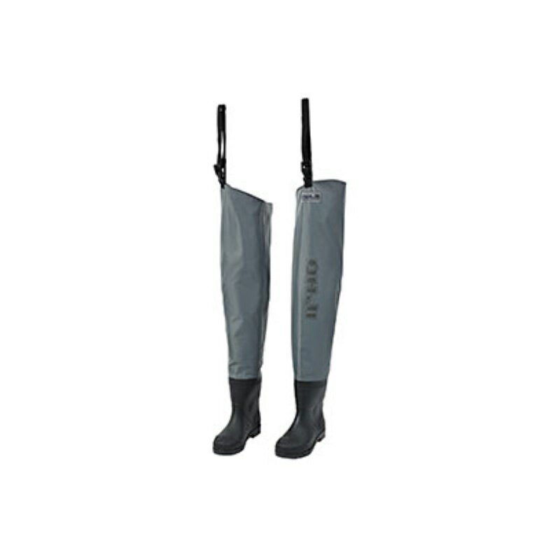エクセル OH-001R ヒップウェダー 70D (ラジアルソール) M (25.0cm-25.5cm) グレー | 釣具 釣り フィッシング
