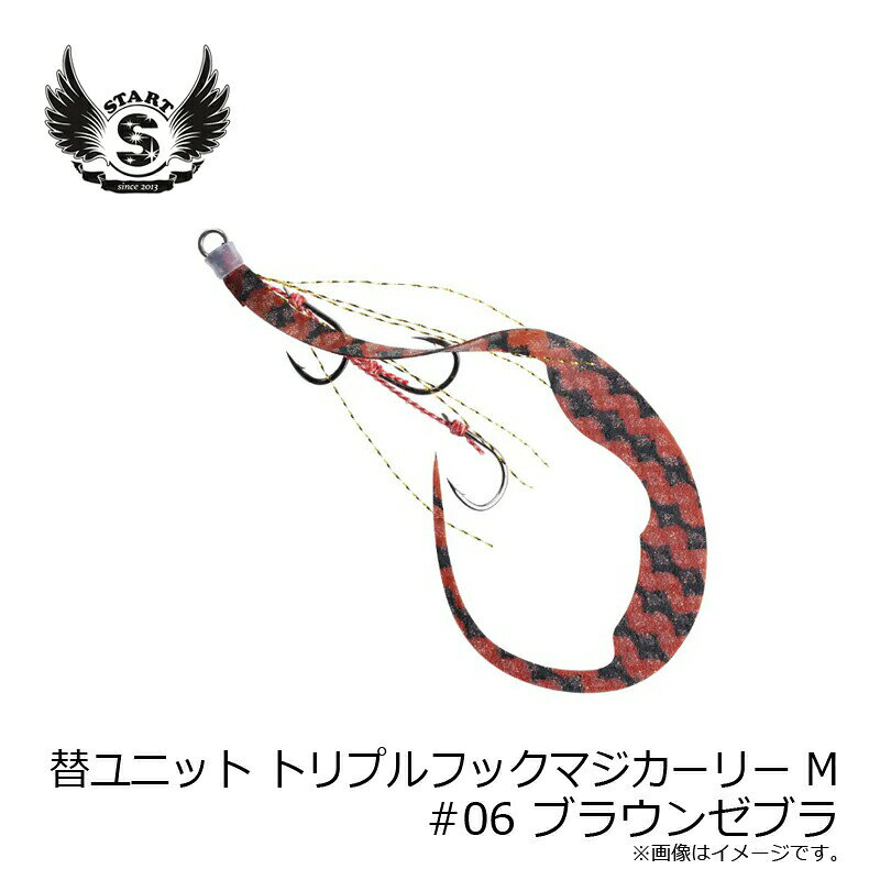 替ユニット トリプルフックマジカーリー M #06 ブラウンゼブラ の商品画像3枚目