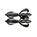 ケイテック クレイジーフラッパー2.4インチ 001 ブラック | 釣具 釣り フィッシング