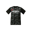マルキュー 氷瀑 Tシャツ MQ-01 L ブラックカモ | 釣具 釣り フィッシング