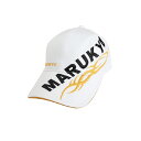 マルキュー マルキュー撥水トライバルキャップ03 ホワイト | 釣具 釣り フィッシング