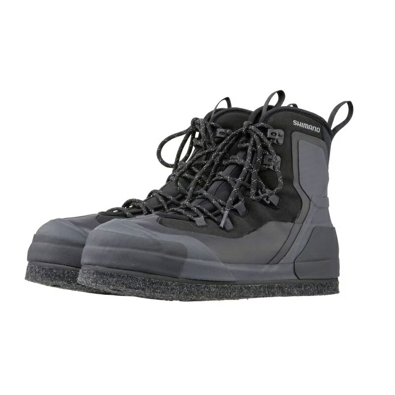 シマノ FS-25XX ロックショアガードブーツ カットラバーピンフェルト 29.0cm ブラック | 釣具 釣り フィッシング