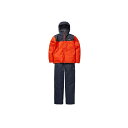 シマノ RB-057X ベーシックインサレーション レインスーツ M オレンジレッド | 釣具 釣り フィッシング