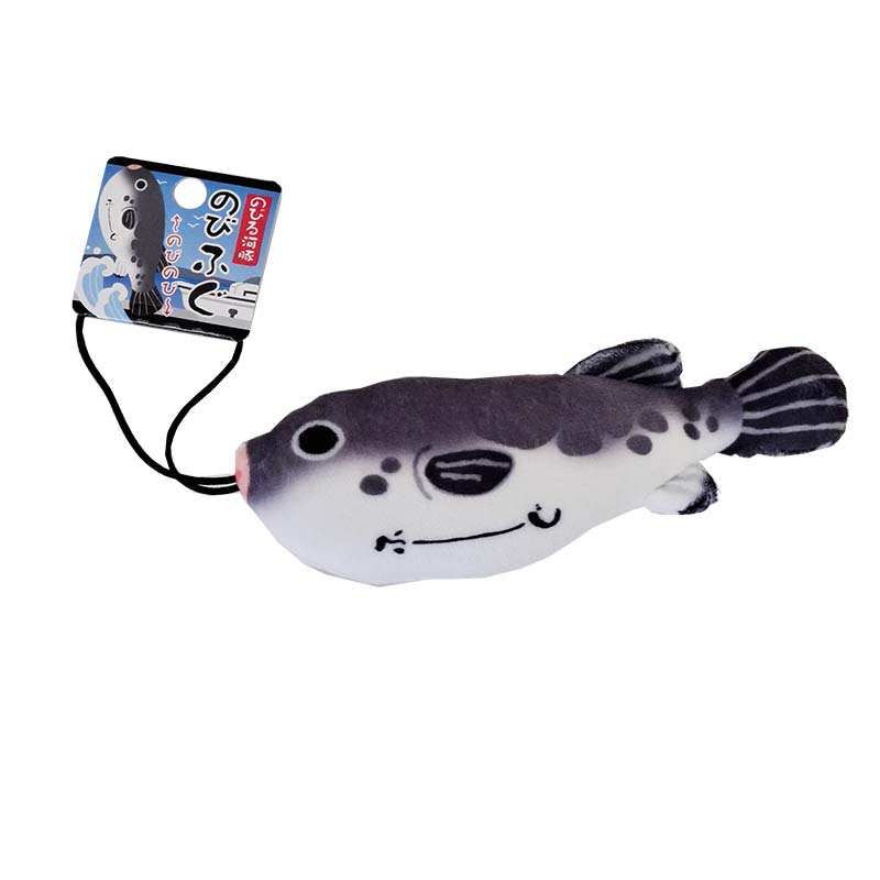 Earn up to 10x points with 3 or more items (entry required) Kawachi Stretchable Fish Strap - Pufferfish | Fishing Tackle
