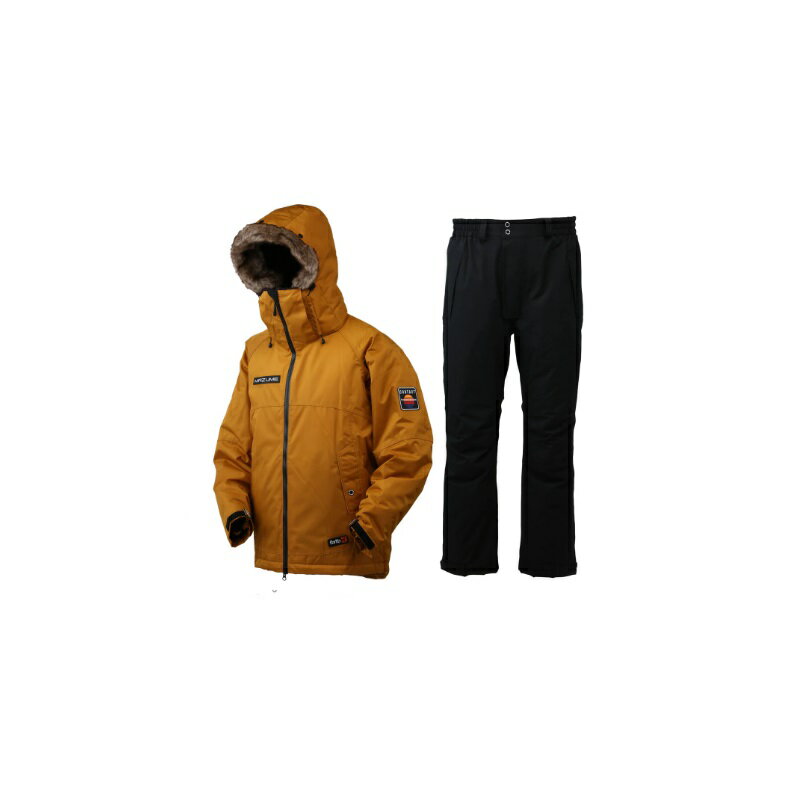 オレンジブルー MZFW-795 mazume コンタクトオールウェザースーツ L タン/ブラック | 釣具 釣り フィッシング