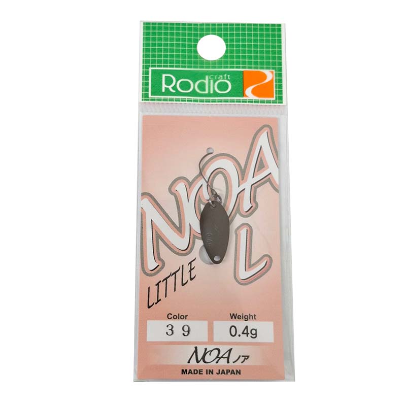 【ブラックフライデー 期間中 エントリーでP10倍！】ロデオクラフト ノア L(リトル) 0.4g #39 マットチョコレート | 釣具 釣り フィッシング